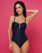 Traje de baño de una pieza Noire Élise