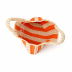Bolsa de Playa de paja a rayas